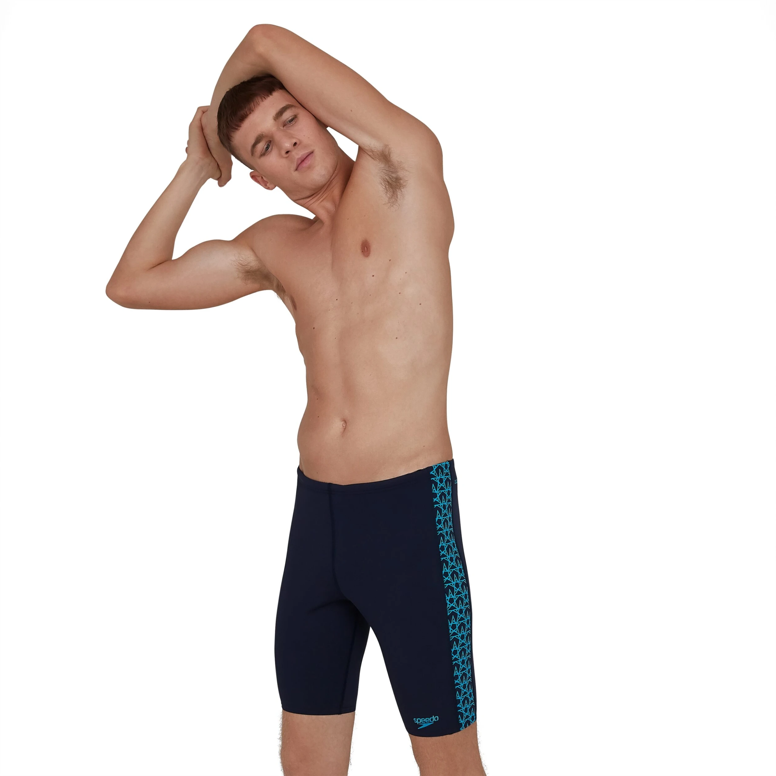 Speedo Men’s Boomstar Splice Jammer Blue/Blue 1 Speedo Men’s Boomstar Splice Jammer Blue/Blue