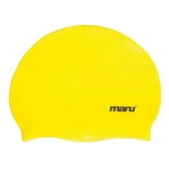Maru Silicone Swim Hat (Yellow)