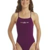 Amanzi Girls Bordeaux Tie Back One Piece