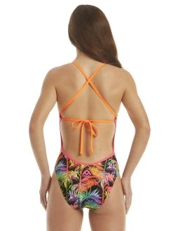 Amanzi Womens Electric Oasis Tie Back -Funky Trunks shop products am19199 3 electricoasis 2
