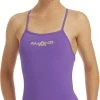 Amanzi Girls Violet Tie Back One Piece