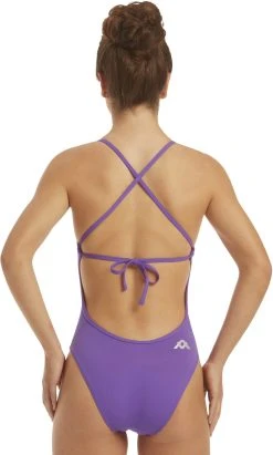 Amanzi Girls Violet Tie Back One Piece -Funky Trunks shop products am19284 3violet scaled 1