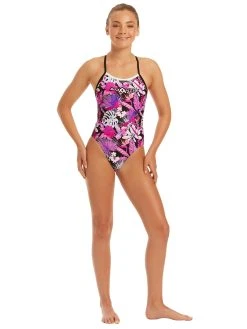 Amanzi Girls Paradise Cove Tie Back One Piece