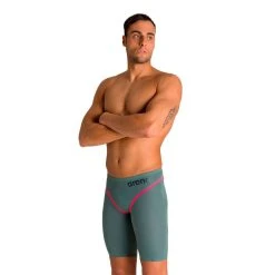 Arena Men’s Powerskin Carbon-Core Fx Jammer – Army Green