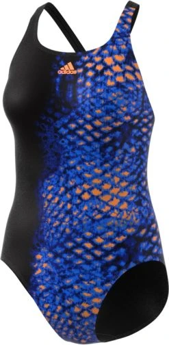 Adidas Streamline Placed Graphic Swimsuit