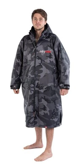 Dryrobe Advance Adult Long Sleeve Black Camo/Black -Funky Trunks shop products camo blk l 061 2024x2024 2