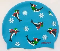 Mailsports Christmas Dolphin Swim Hat