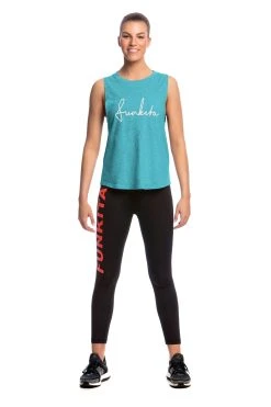 Funkita Mint Scribble Hank The Tank Top