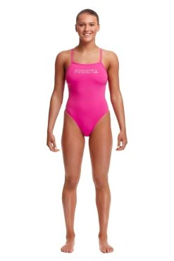 Funkita Ladies Tie Me Tight One Piece-Candy