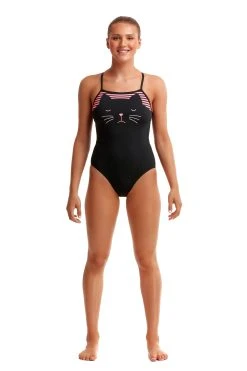 Funkita Ladies Crazy Cat Single Strap