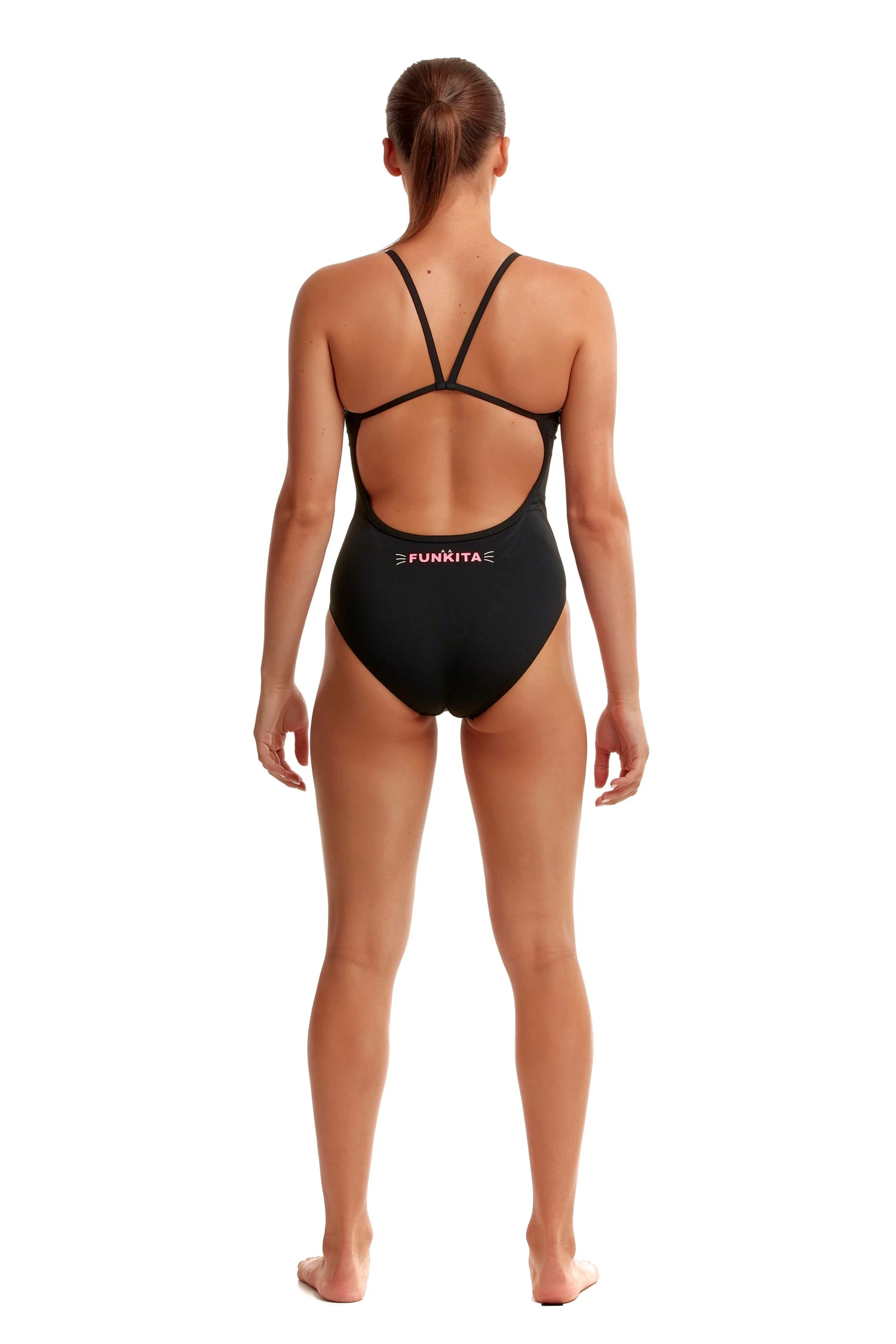 Funkita Ladies Crazy Cat Single Strap 3 Funkita Ladies Crazy Cat Single Strap - Image 3