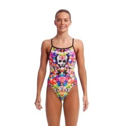 Funkita Girls Skull Garden Single Strap