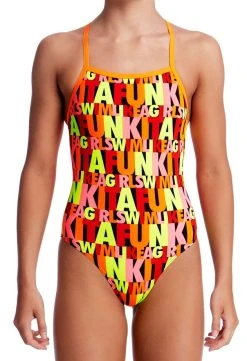 Funkita Girls Swim Girl Swim Strapped In