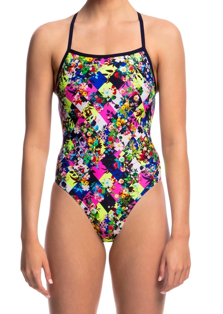 Funkita Ladies Princess Cut Strapped In One Piece 1 Funkita Ladies Princess Cut Strapped In One Piece