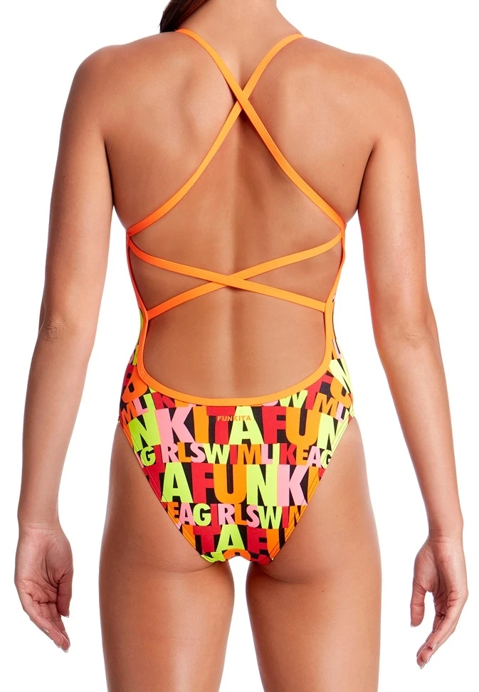 Funkita Ladies Swim Girl Swim Strapped In One Piece 2 Funkita Ladies Swim Girl Swim Strapped In One Piece - Image 2