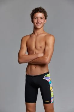 Funky Trunks Boys Jumbled Up Jammers 9 Funky Trunks Boys Jumbled Up Jammers -Funky Trunks shop products ft37b jumbled up 4685