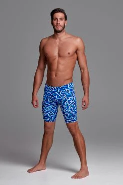 Funky Trunks Mens Ticker Tape Jammers -Funky Trunks shop products ft37m ticker tape 2713 1