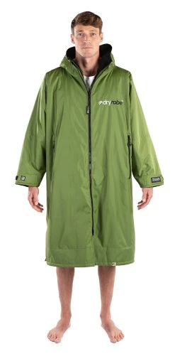 Dryrobe Advance Adult Long Sleeve Green/Black