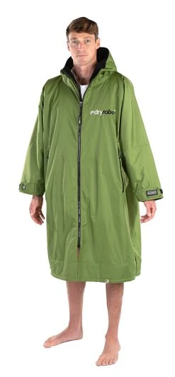 Dryrobe Advance Adult Large Long Sleeve Green /Black