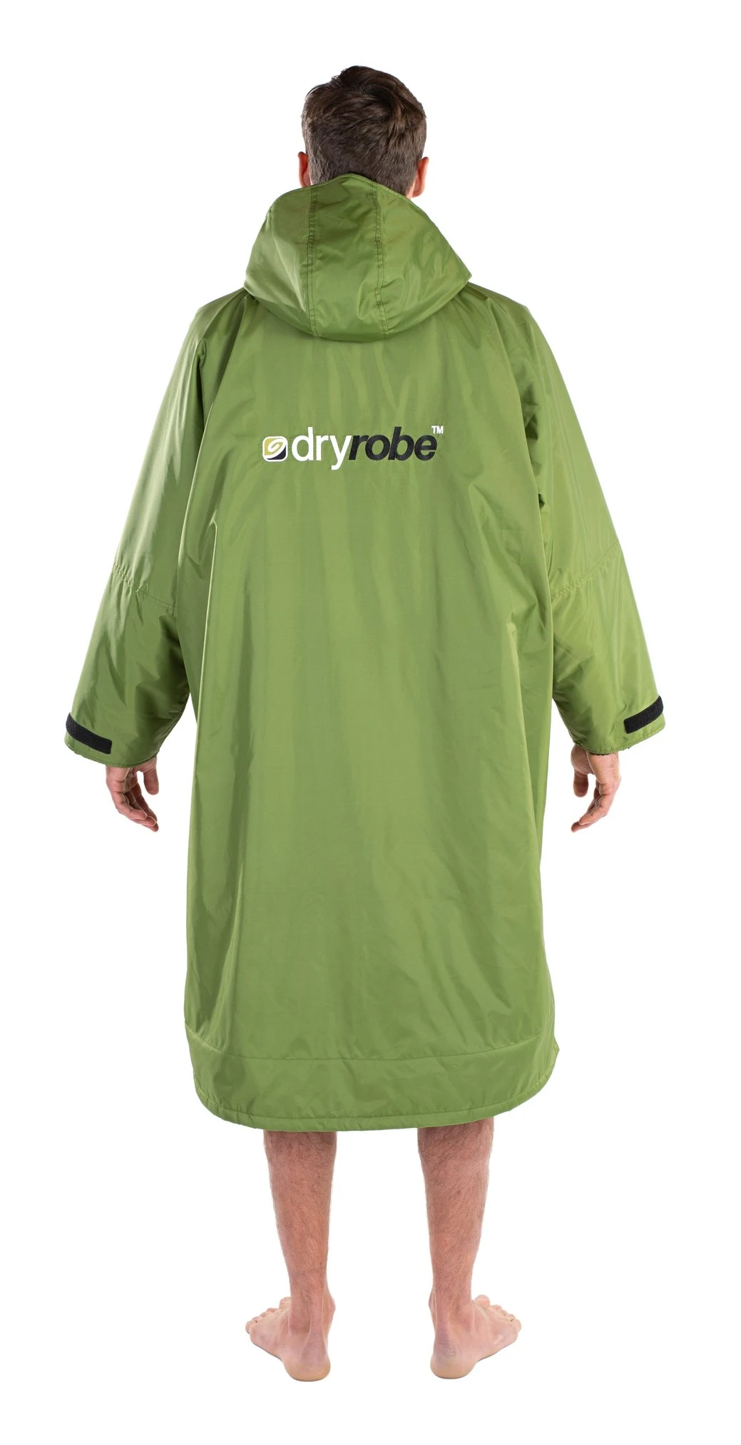 Dryrobe Advance Adult Long Sleeve Green/Black 2 Dryrobe Advance Adult Long Sleeve Green/Black - Image 2