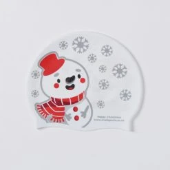 Mailsports Christmas Snowman Swim Hat