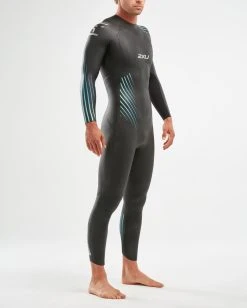 2XU Mens P:1 Propel Wetsuit(Black/Blue)
