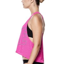 Women’s Nike Swim Cover-Up Mesh Crop Top -Funky Trunks shop products ness8095 580 alt2 2