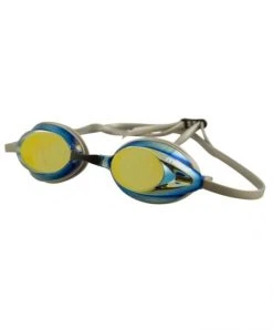 Maru Pulse Mirror Anti-Fog Goggles-Blue/Silver