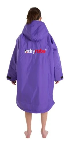 Dryrobe Advance Kids Long Sleeve (10-14Yrs) Purple/Grey -Funky Trunks shop products s ls da pg 233 2024x2024
