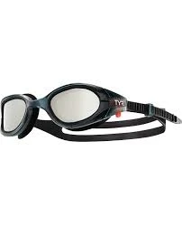 TYR Special Ops3 Polarized Goggle- Small Fit Silver/Black