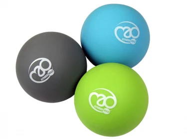 Fitness-Mad Trigger Point Massage Ball Set/Grey=Hard / Green=Medium / Blue=Soft. Size: 6Cm Dia 1 Fitness-Mad Trigger Point Massage Ball Set/Grey=Hard / Green=Medium / Blue=Soft. Size: 6Cm Dia