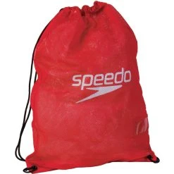Speedo Mesh Equipment Bag 5 Speedo Mesh Equipment Bag -Funky Trunks shop speedo equipment mesh bag 35l red 1