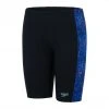 Speedo Boys Digi Allover Panel Jammer – Black/Blue