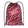 Speedo Printed Mesh Equipment Bag Red/Black