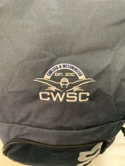 Arena Chelsea And Westminster Team 45L Backpack Navy -Funky Trunks shop thumbnail IMG 2957