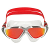 AQUA SPHERE Aquasphere Vista Mask White/Red/Mirror Lens