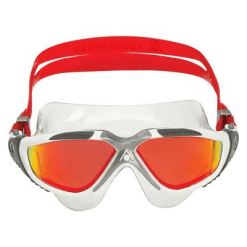 AQUA SPHERE Aquasphere Vista Mask White/Red/Mirror Lens