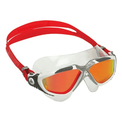 AQUA SPHERE Aquasphere Vista Mask White/Red/Mirror Lens 2 AQUA SPHERE Aquasphere Vista Mask White/Red/Mirror Lens - Image 2